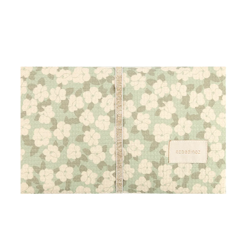 Nobodinoz Wickelunterlage 'Mozart' Green Sakura
