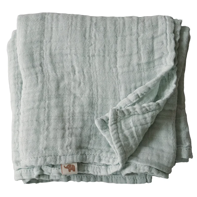 Petit Stellou Mulltuch Nooshi Cuddle Seafoam