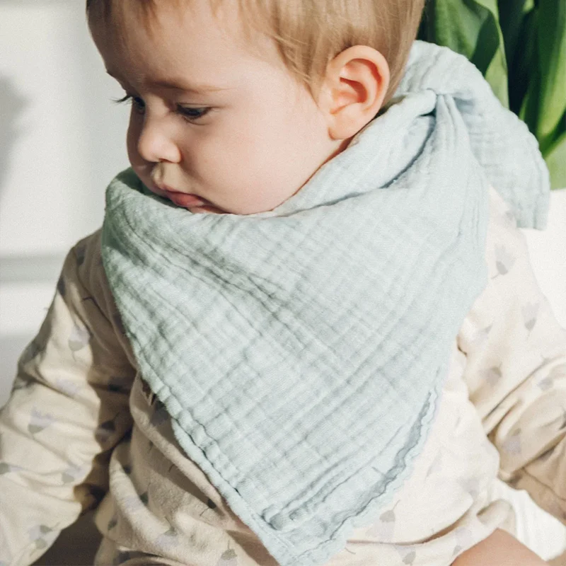 Petit Stellou Mulltuch Nooshi Cuddle Seafoam