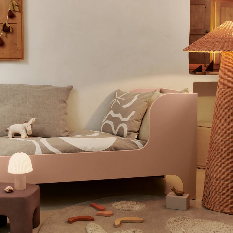 Ferm Living Applique Kissen 'Kove' Tan
