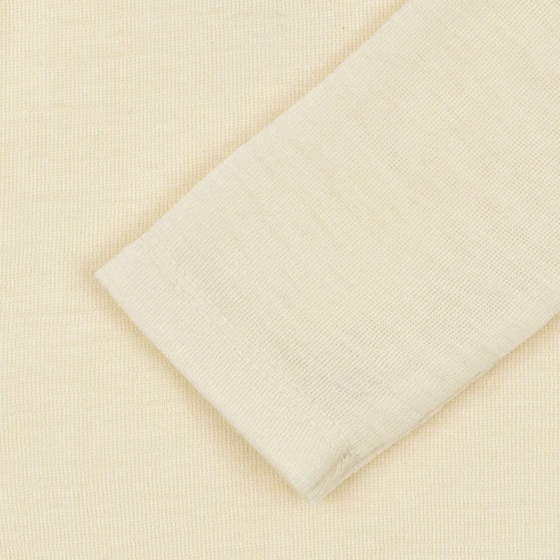 Fanga Fontana Body aus Merinowolle 'Erba' Beige Melange
