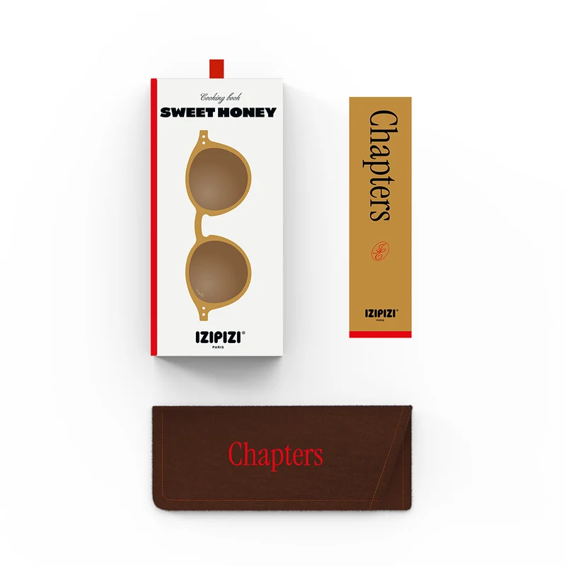 Izipizi Kinder Sonnenbrille 'Chapters' #D 5-10 Jahre Sweet Honey