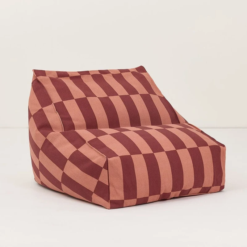 Sitzsack “Vibes Maroon Tiles"