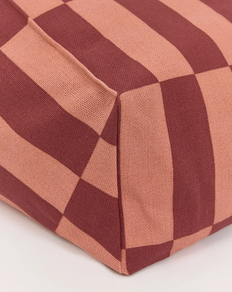 Sitzsack “Vibes Maroon Tiles"
