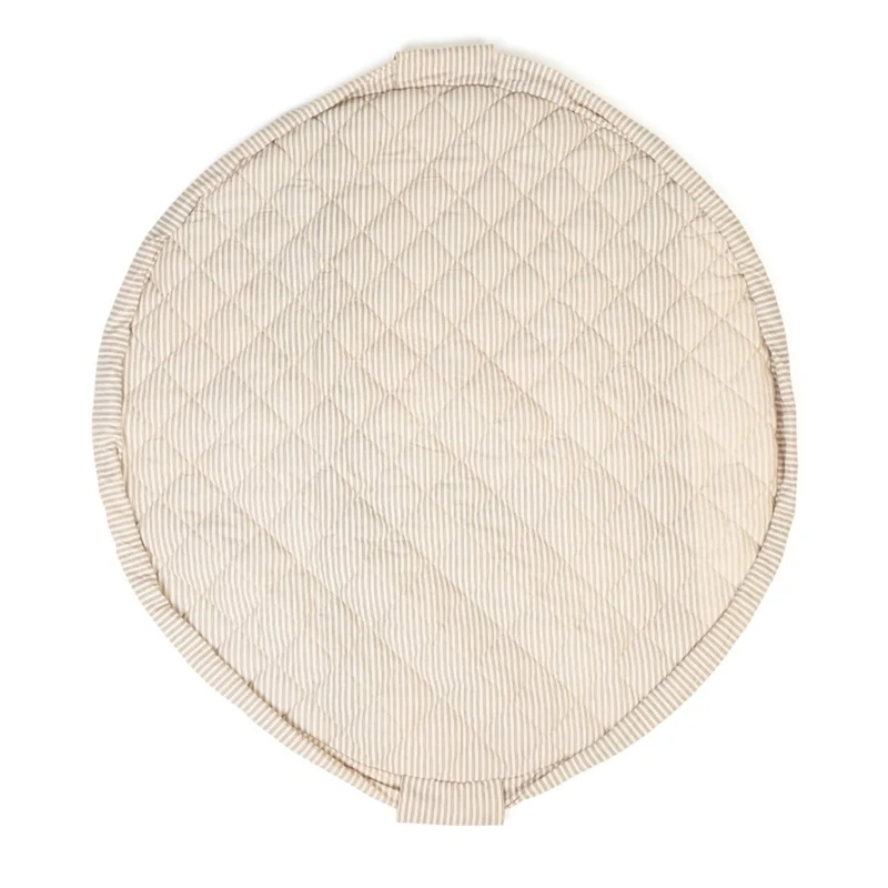 Play&Go 3 in 1 Spielmatte Soft Stripes Blue Organic
