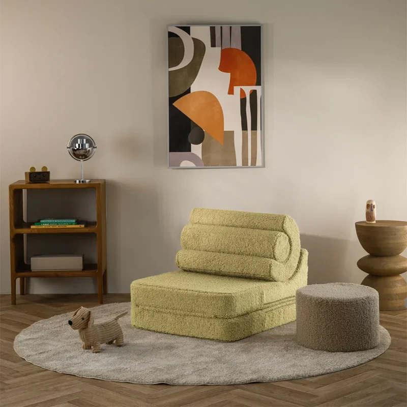 Wigiwama Aufklappbarer Kindersessel 'Flipster' Matcha