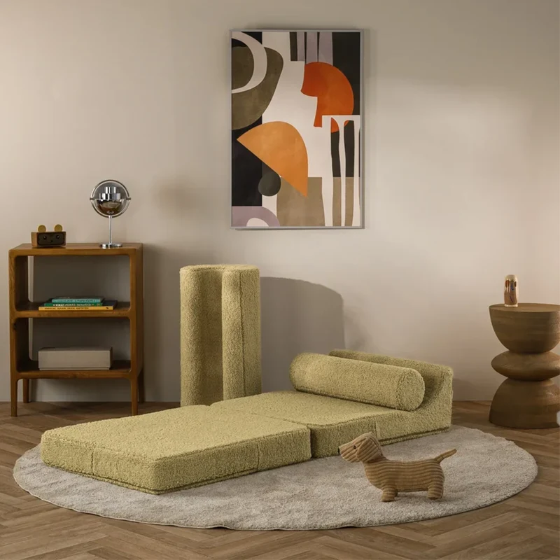 Wigiwama Aufklappbarer Kindersessel 'Flipster' Matcha