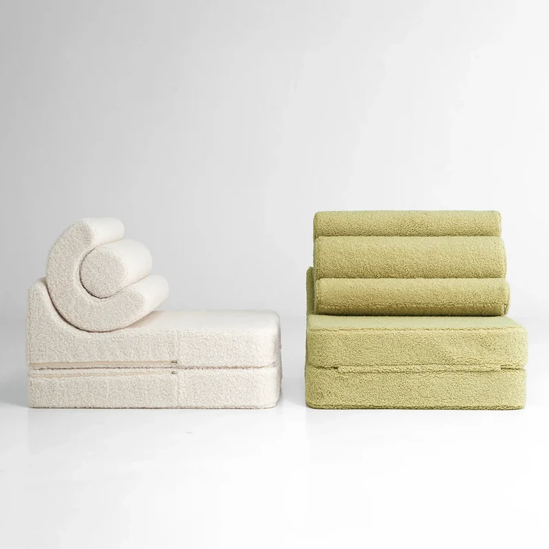 Wigiwama Aufklappbarer Kindersessel 'Flipster' Matcha