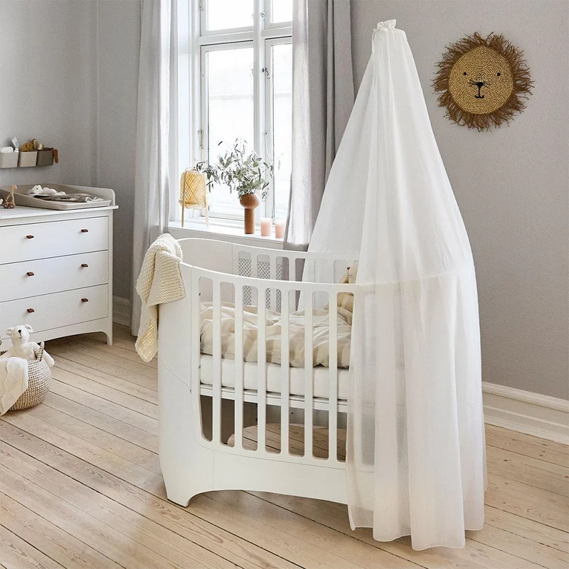 Leander Classic Babybett White