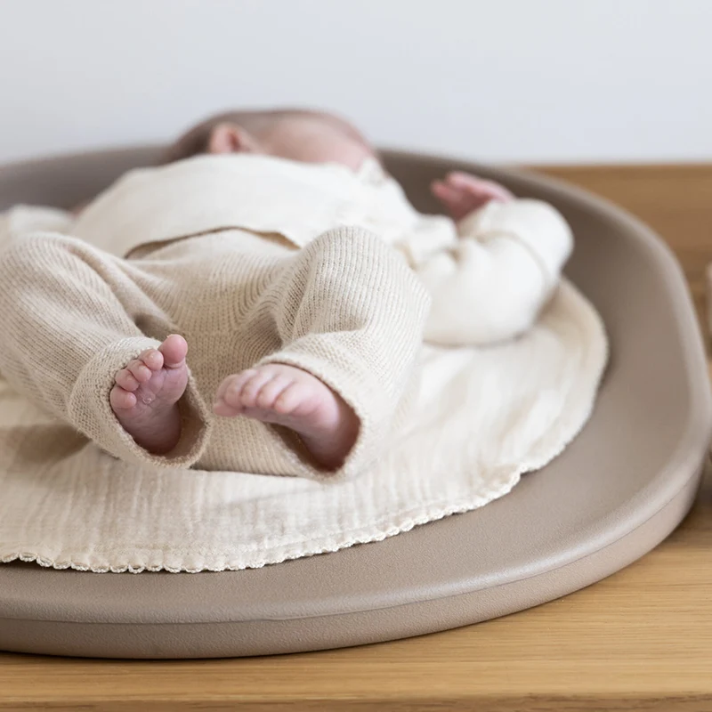 Kas Kopenhagen Wickelauflage 2er Set für Wickelkissen 'Kai'Cream