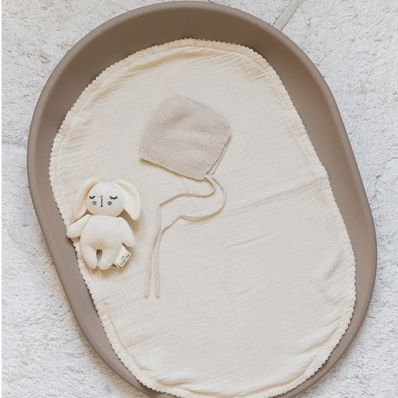 Kas Kopenhagen Wickelauflage 2er Set für Wickelkissen 'Kai'Cream