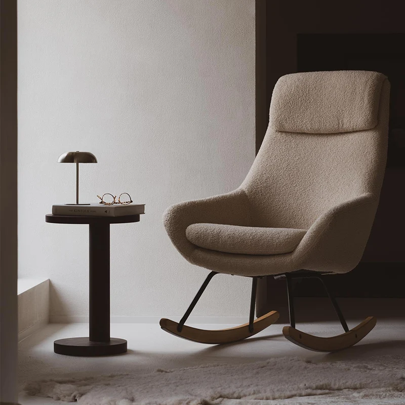 Quax Schaukel-/Stillsessel 'Nordic' Sheep Beige