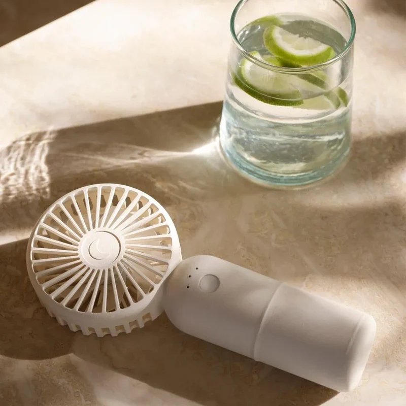 Moonboon Mini Ventilator Cream White