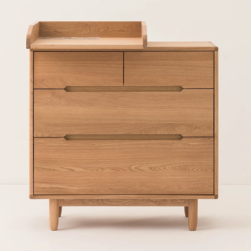 Nobodinoz Wickelkommode 'Pure' aus Eichenholz