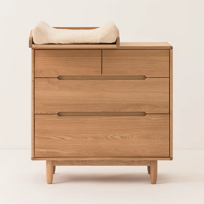 Nobodinoz Wickelkommode 'Pure' aus Eichenholz