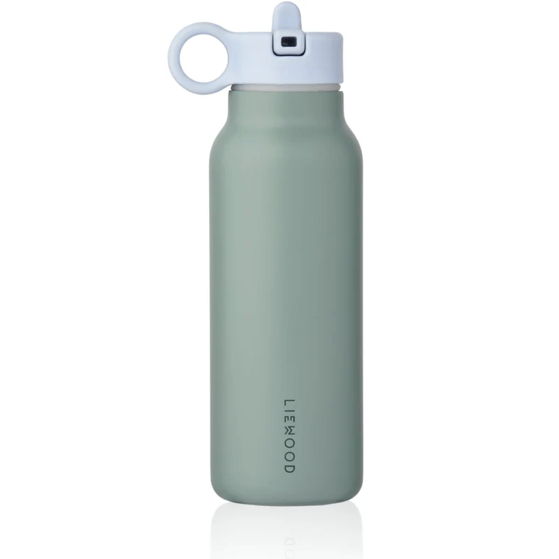 Wasserflasche "Falk Crocodile Lid Peppermint / Garden green"