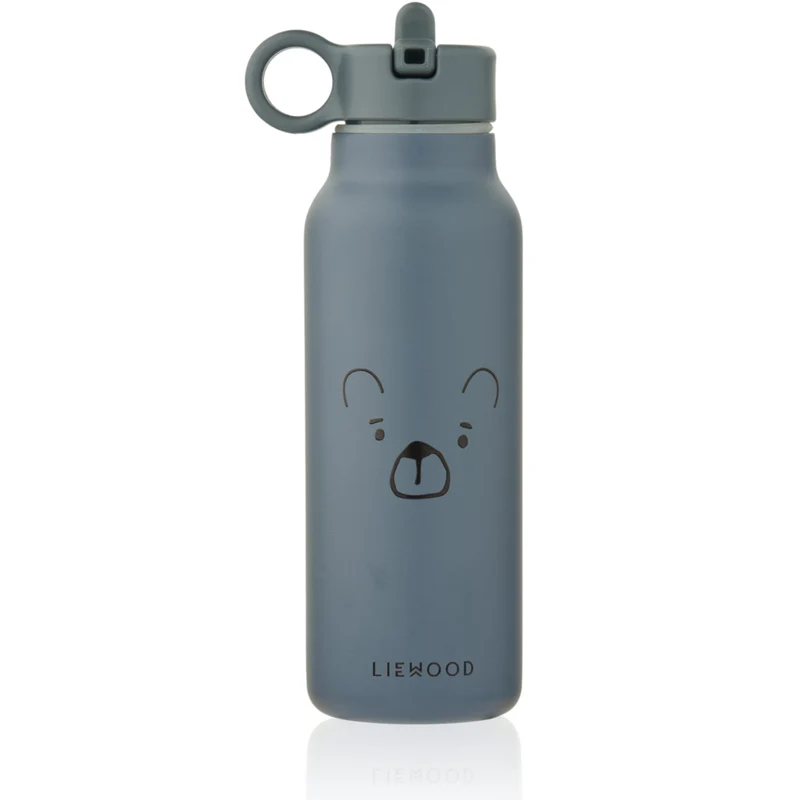Trinkflasche für Kinder “Falk Mr bear whale blue" 350 ml
