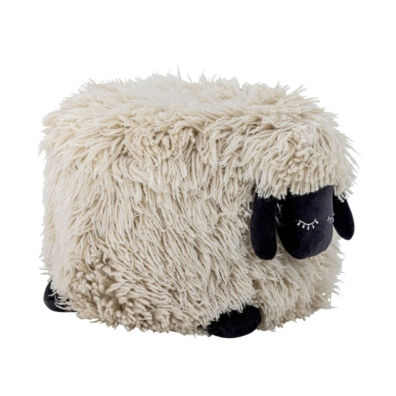 Pouf – Sitzhocker in Schaf-Optik "Dolly"