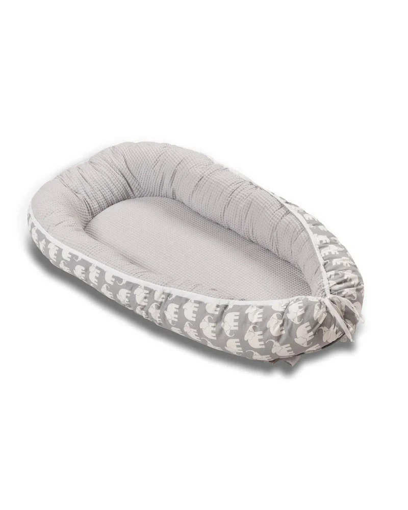 Babynest Grau Elefant