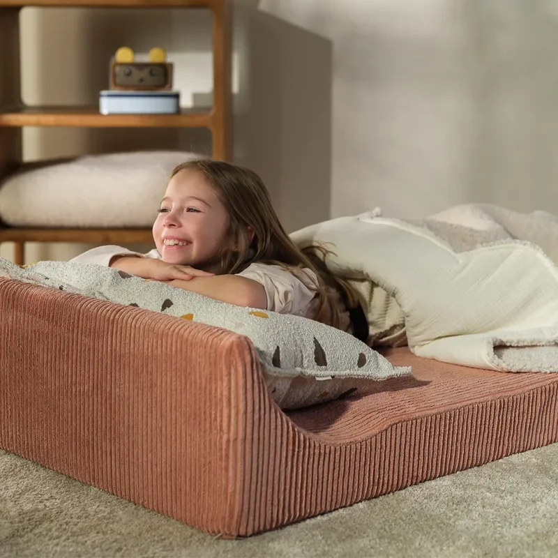 Wigiwama Aufklappbarer Kindersessel 'Flipster' Pink Mousse