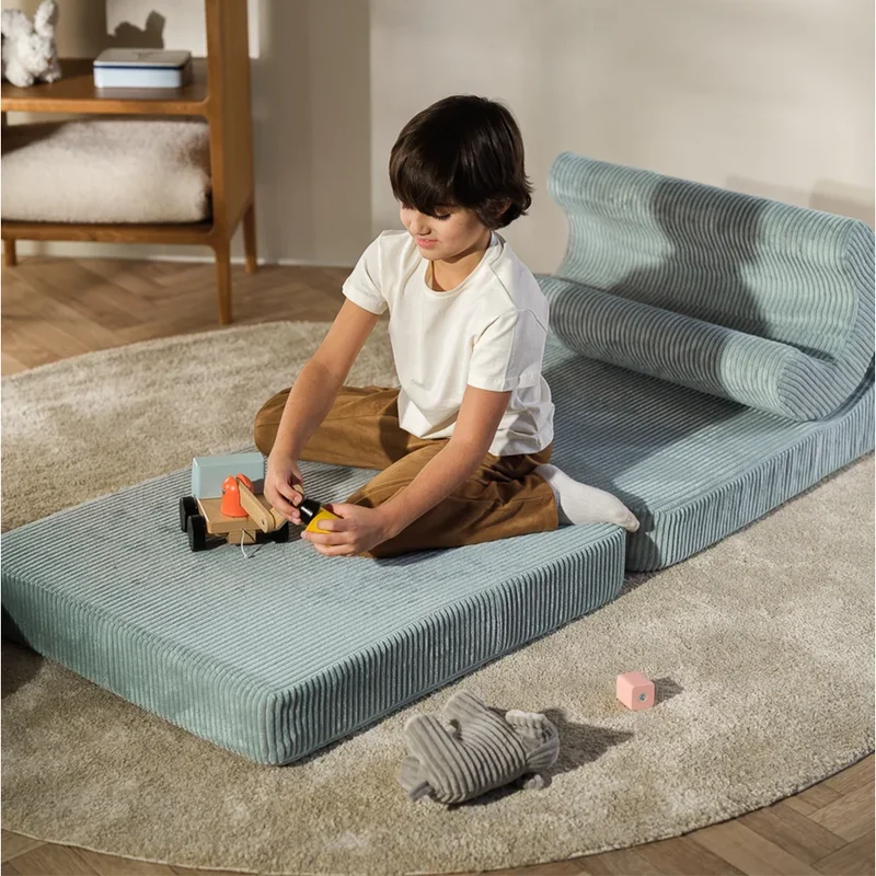 Wigiwama Aufklappbarer Kindersessel 'Flipster' Peppermint Green