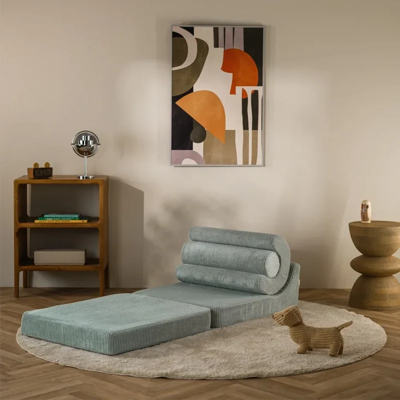 Wigiwama Aufklappbarer Kindersessel 'Flipster' Peppermint Green