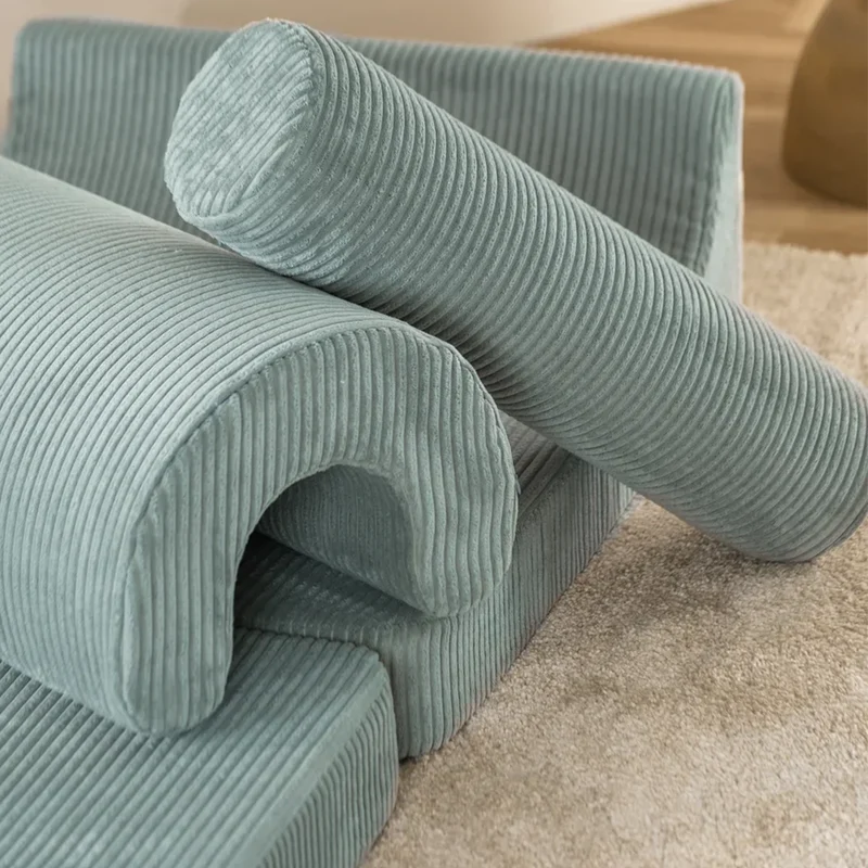 Wigiwama Aufklappbarer Kindersessel 'Flipster' Peppermint Green