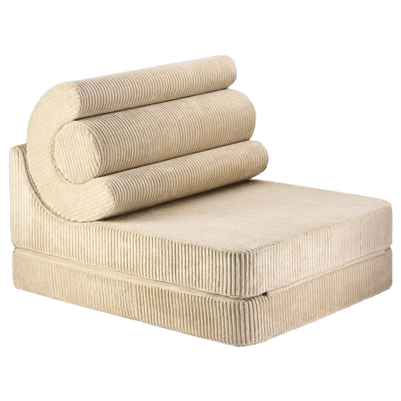 Wigiwama Aufklappbarer Kindersessel 'Flipster' Brown Sugar