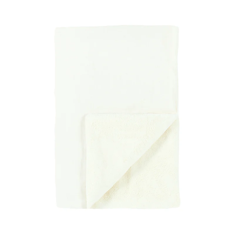 Nobodinoz Winterdecke mit Stickerei Off White