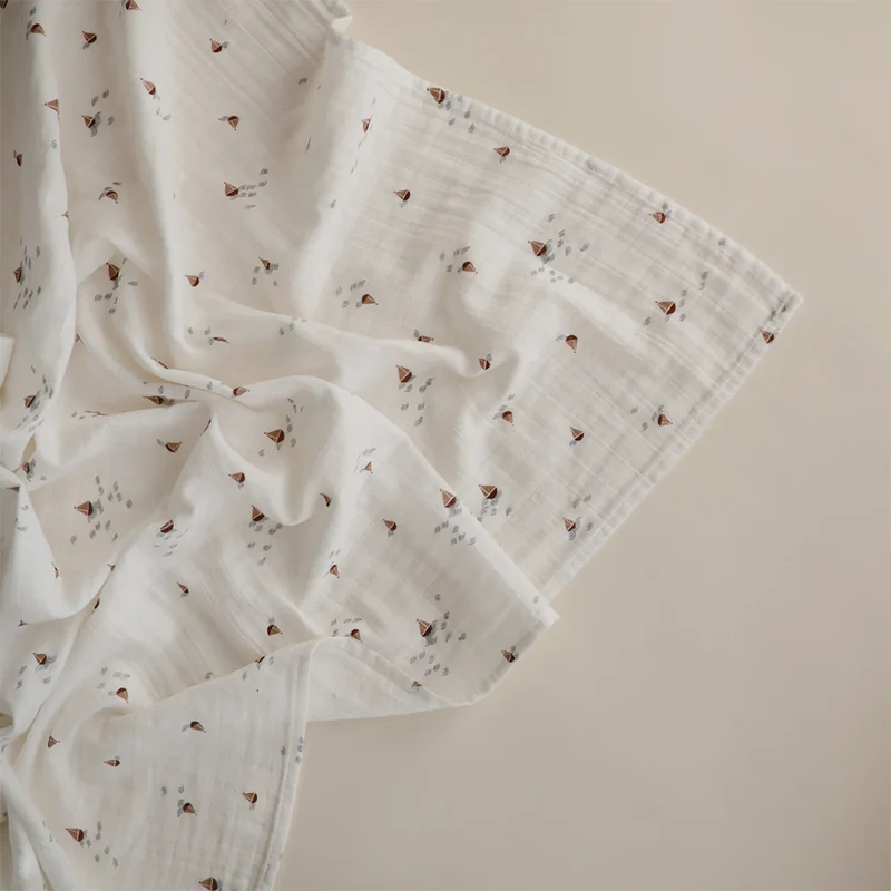 Mushie Musselin Swaddle Boats