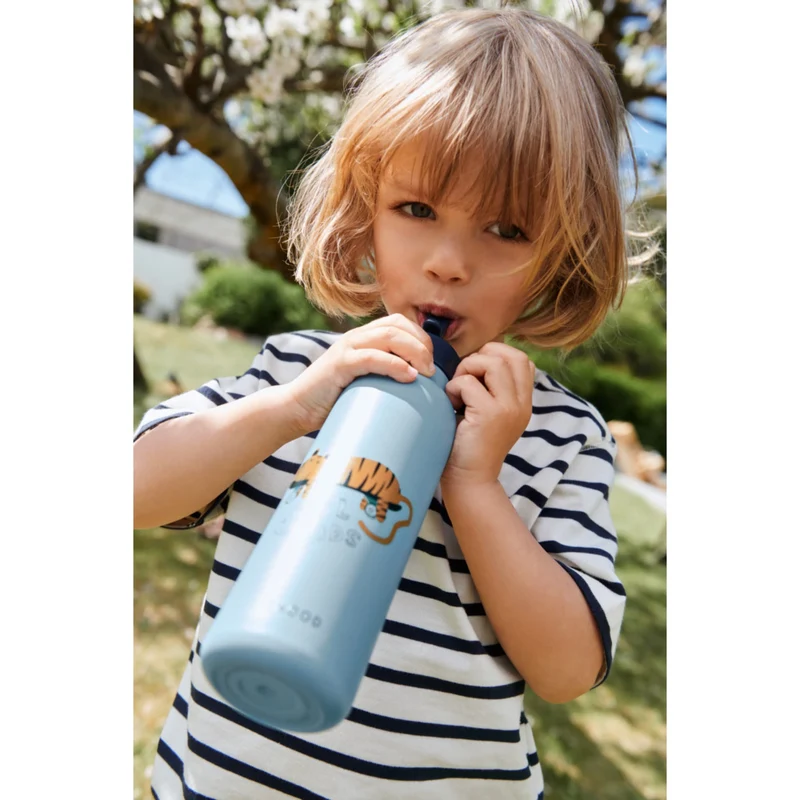 Trinkflasche “Falk Tiger / Beach blue” 500 ml