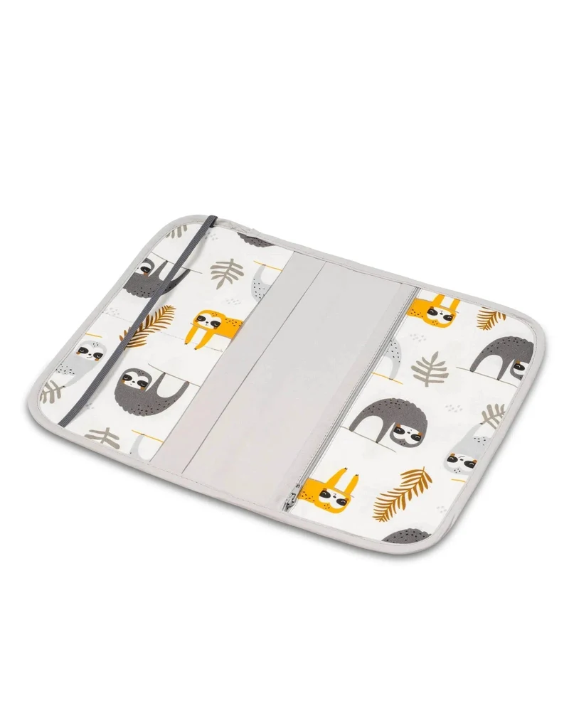 Windeltasche Grau Faultiere