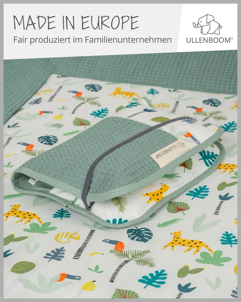 Windeltasche Salbeigrün Regenwald