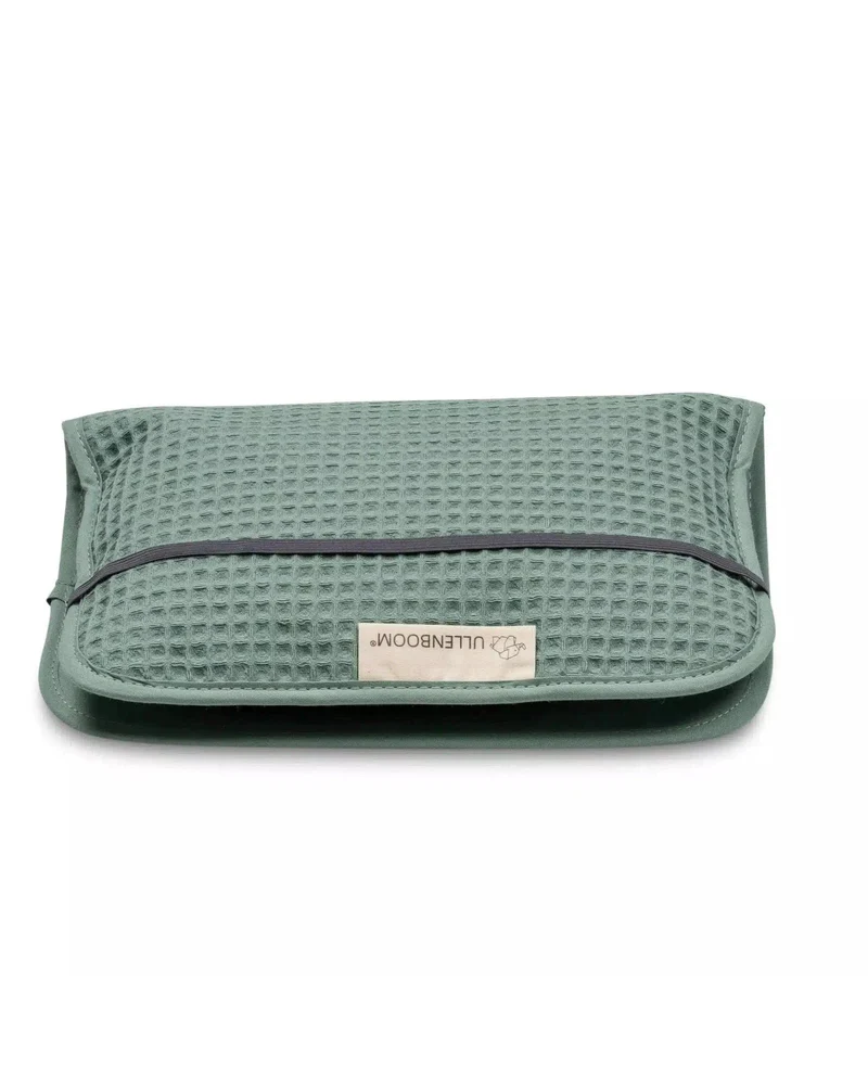 Windeltasche Waffelpiqué Salbeigrün