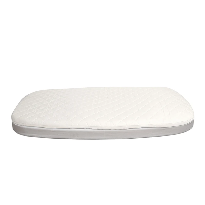Charlie Crane Babybett 'Kimi' 76 x 130 mit Matratze und Matratzenschutz Hazelnut