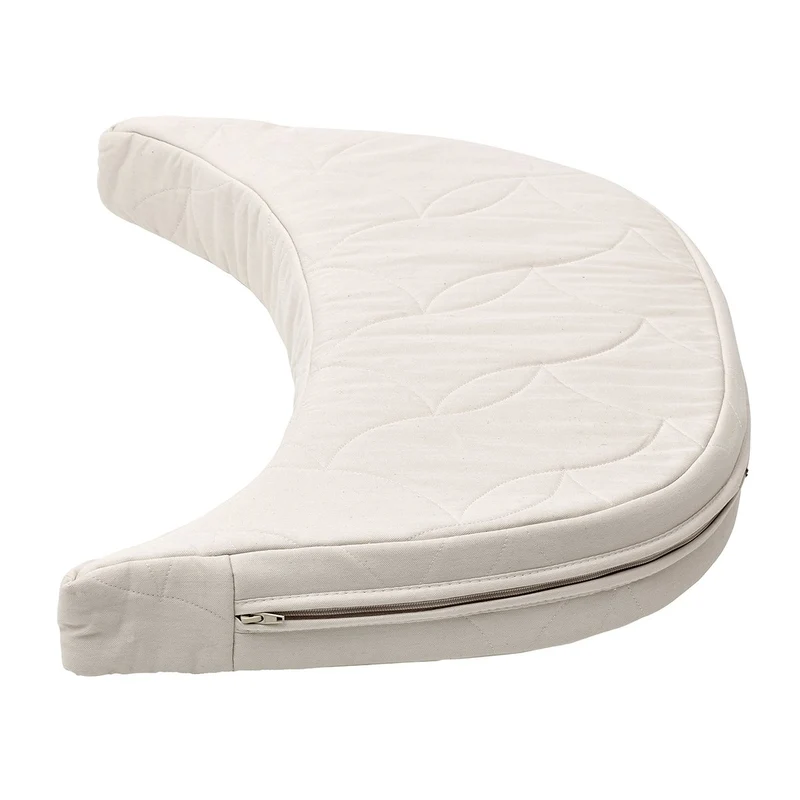 Leander Classic Matratzenverlängerung für Babymatratze Natural 30 x 66 cm Weiss