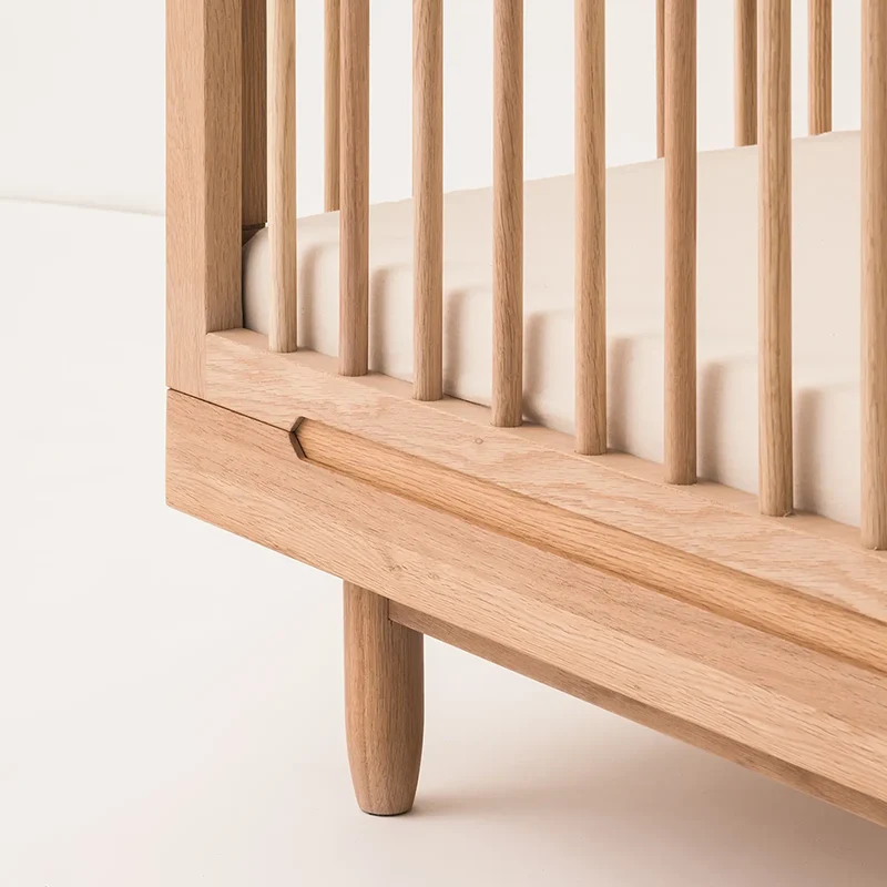 Nobodinoz Babybett 70 x 140 'Pure' Oak