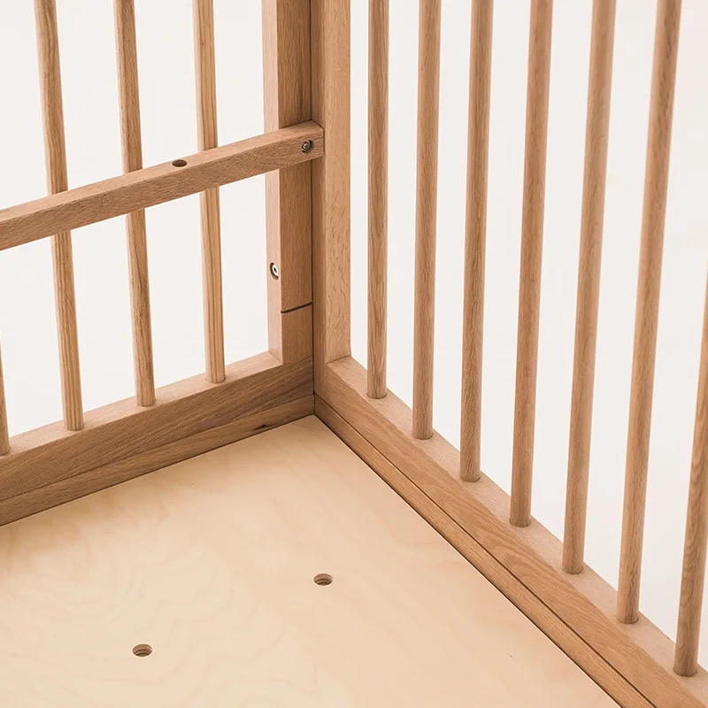 Nobodinoz Babybett 70 x 140 'Pure' Oak