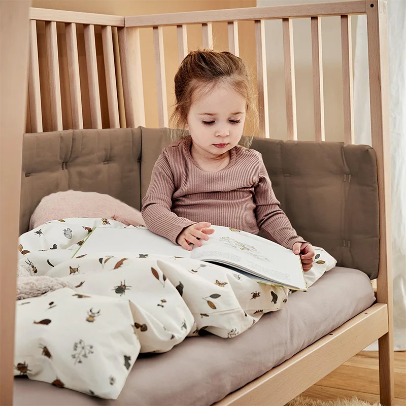 Leander Nestchen Bio-Baumwolle Mocca