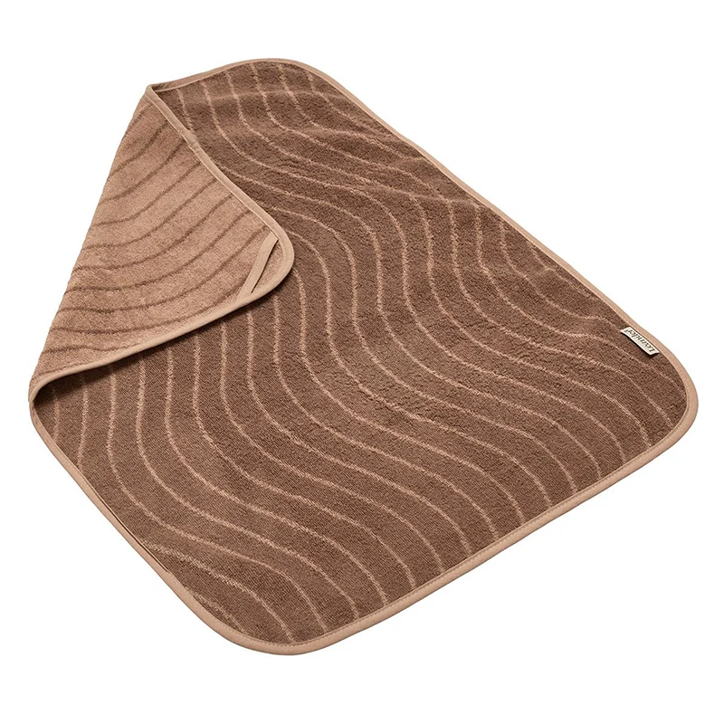 Leander Matty Topper Bio-Baumwolle 'Woodland' für Wickelkissen Clay