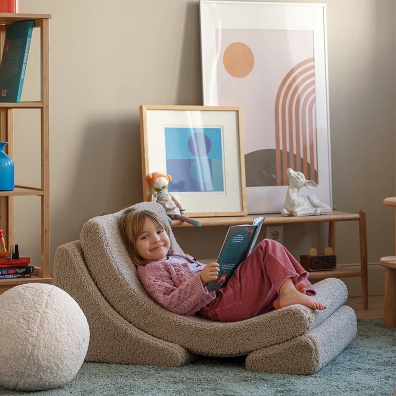 Wigiwama Spielsessel 'Moon Chair' Biscuit