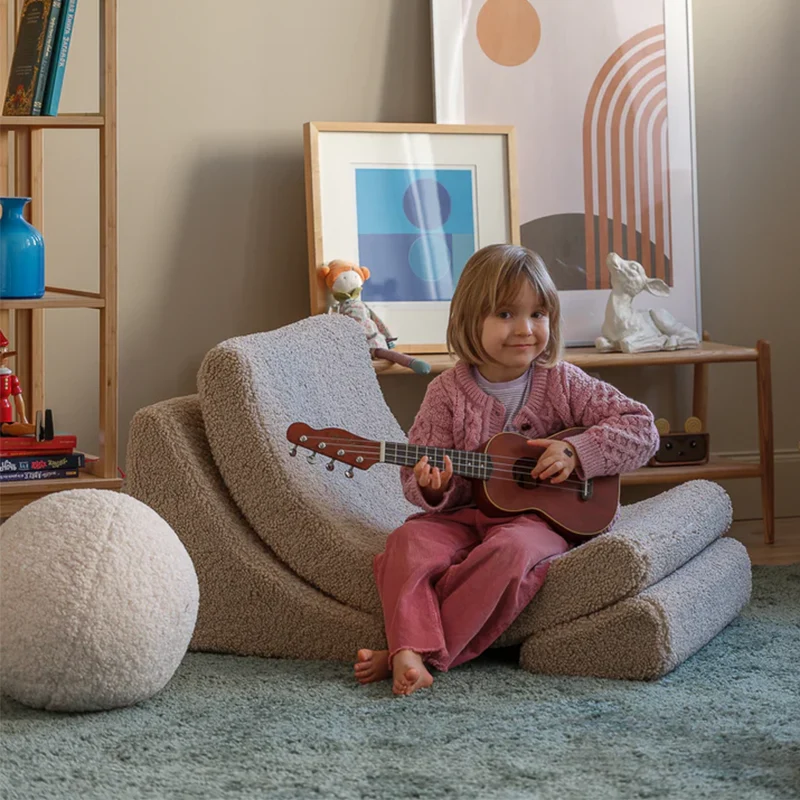 Wigiwama Spielsessel 'Moon Chair' Biscuit