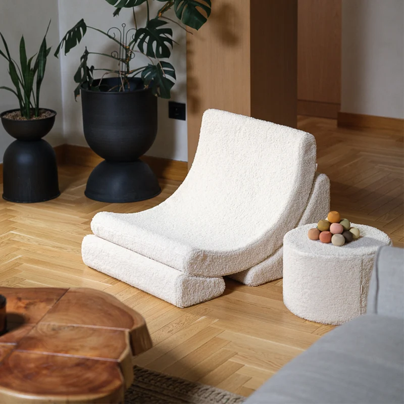 Wigiwama Spielsessel 'Moon Chair' Cream White