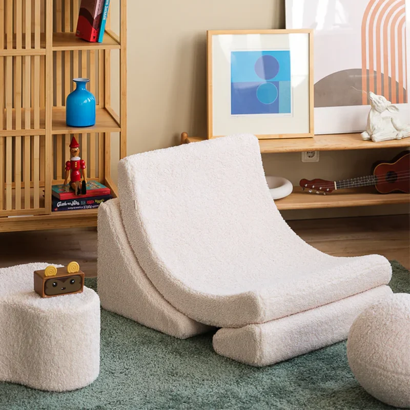 Wigiwama Spielsessel 'Moon Chair' Cream White
