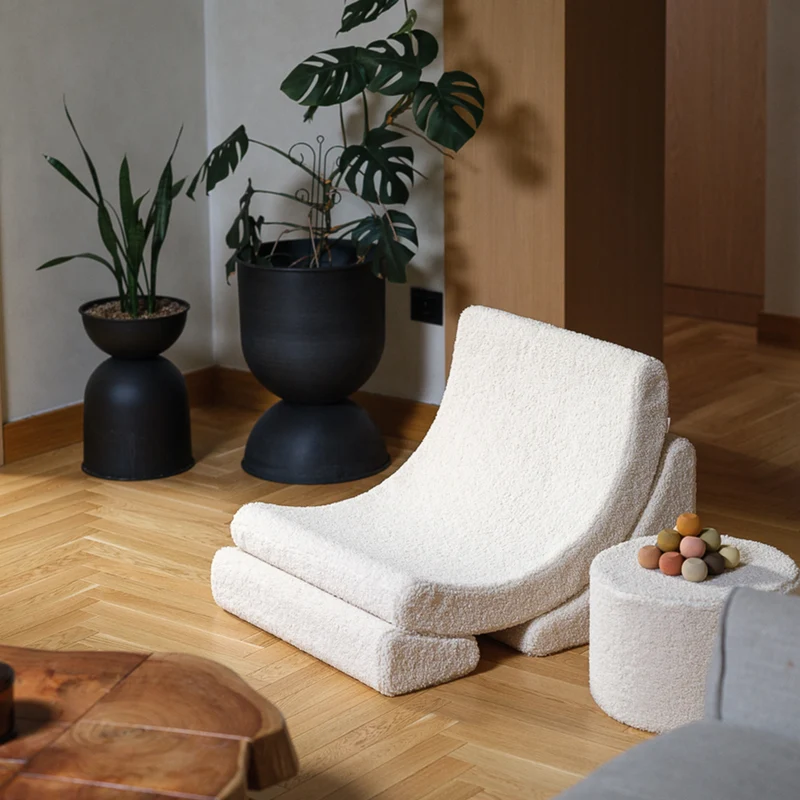Wigiwama Spielsessel 'Moon Chair' Cream White