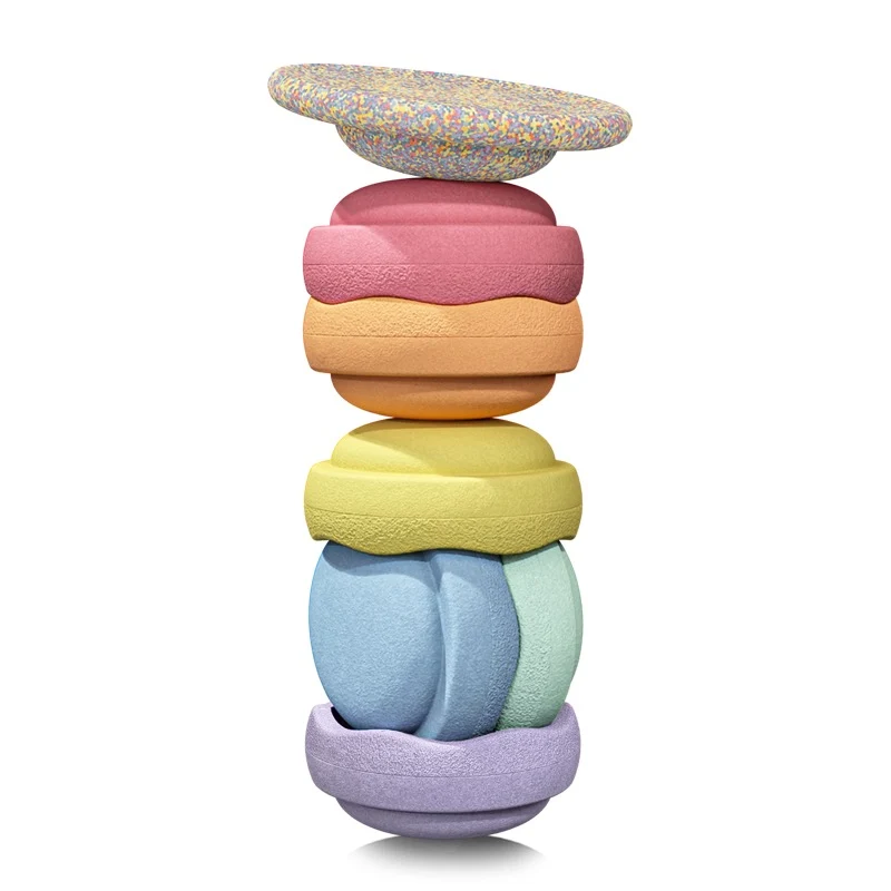 Stapelstein Rainbow Set Pastel