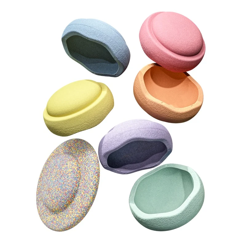 Stapelstein Rainbow Set Pastel