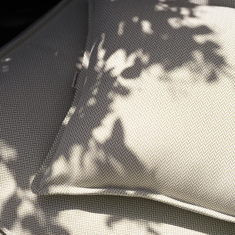 Wigiwama Outdoor Kissen 'Block' Terra
