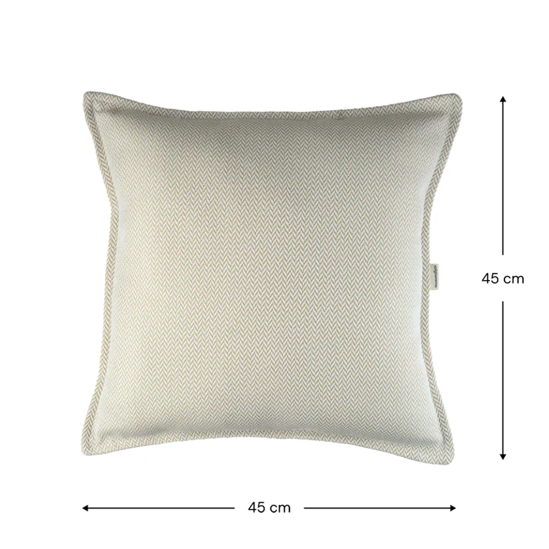 Wigiwama Outdoor Kissen 'Block' Terra