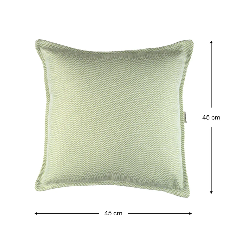 Wigiwama Outdoor Kissen 'Block' Herba